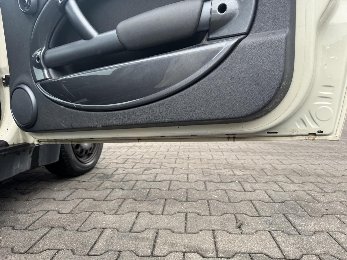 Mini Cooper R50 original T&uuml;r vorn rechts PEPPER WHITE 850 Rohbau Bj.2003